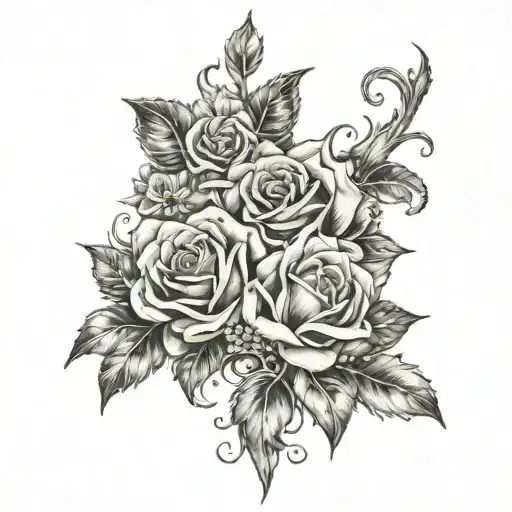 Friendship Metal Tattoo Design