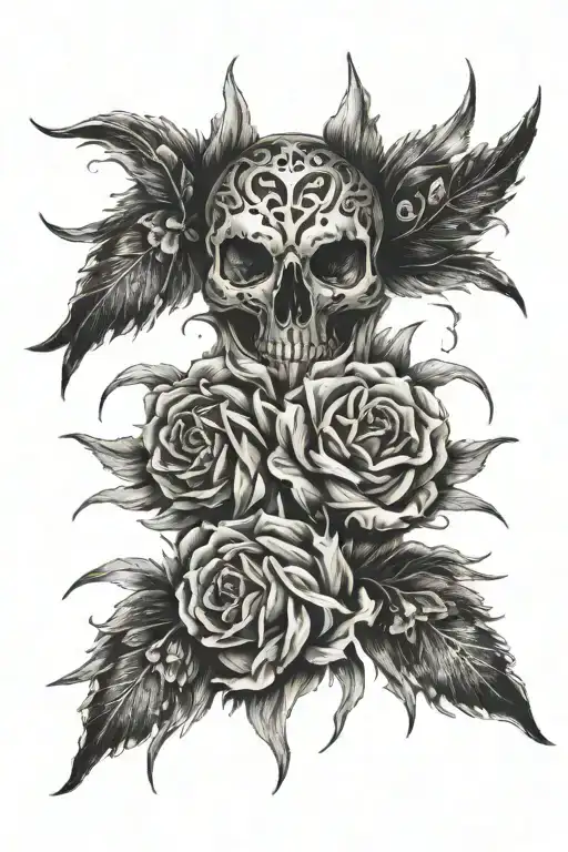Friendship Metal Tattoo Design