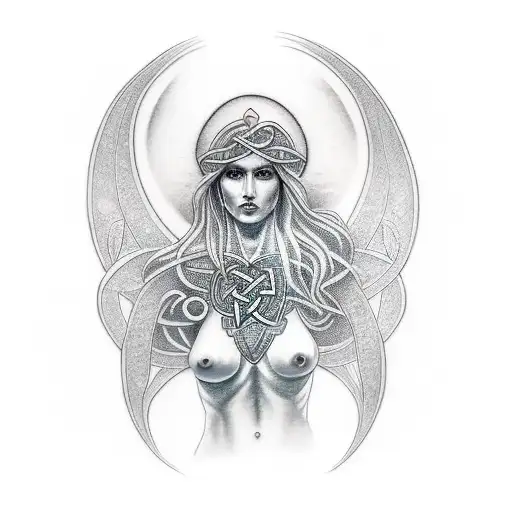 Virgin Celtic Goddess