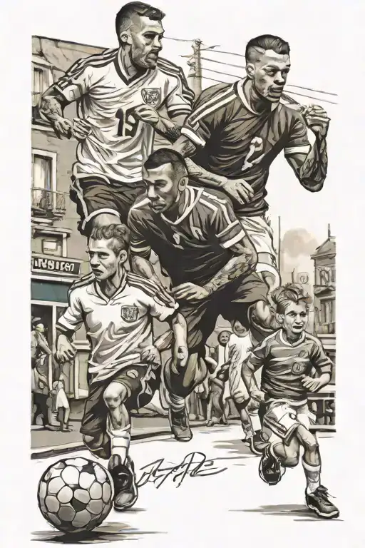 Street Life And Football And Brotherhood And Family And Respect