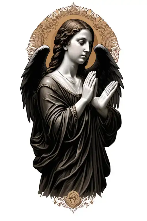 Praying Angle Holding