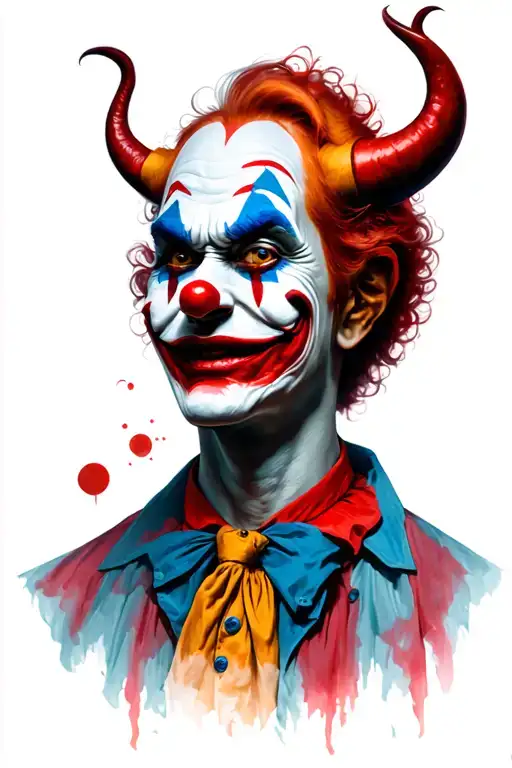 Split Personality Demon Clown