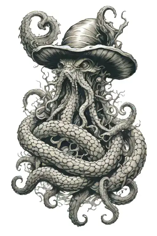 Posedion Fighting Kraken