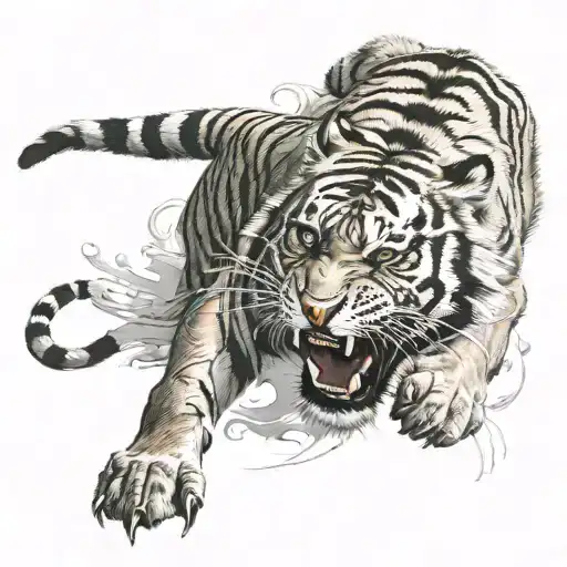 Tiger Fighting