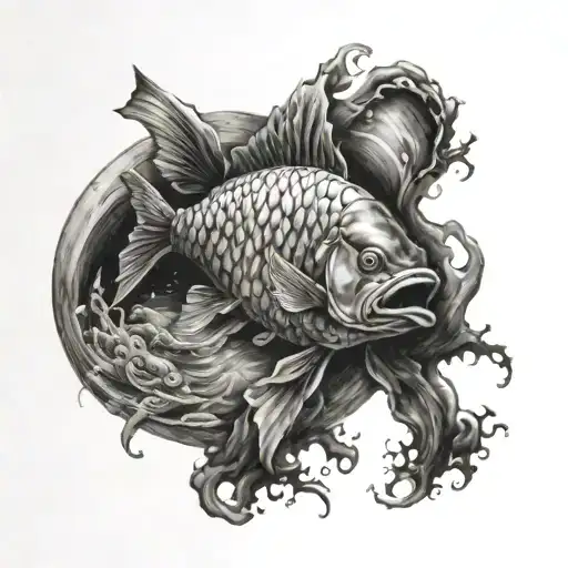 Fish In The Water Darken Everything Add More Black Clouds