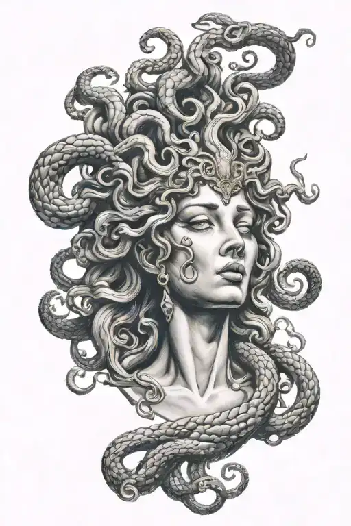 Smoking Medusa Greek Mythology