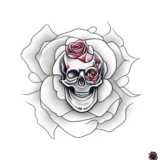 Skull And Roses