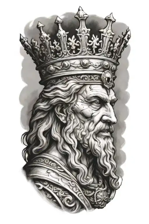 King David Iii Tatoo