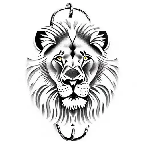Lion Poker Cards Dog Tags
