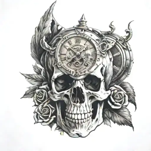 Time And Skull