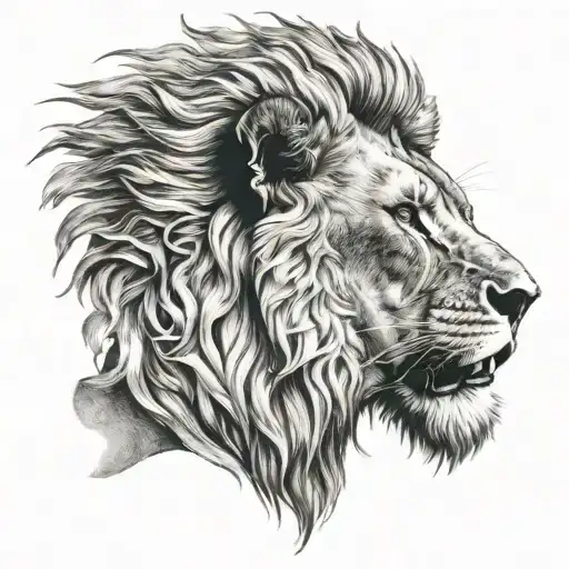 Lion Head Profile Holding