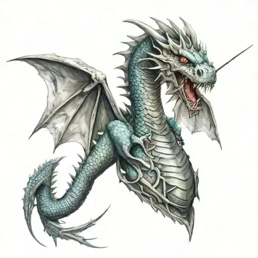 Saint-georges Who Kill A Dragon Wrapped