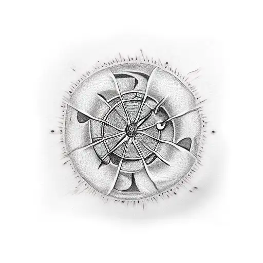 Circle Wound Of Bullet