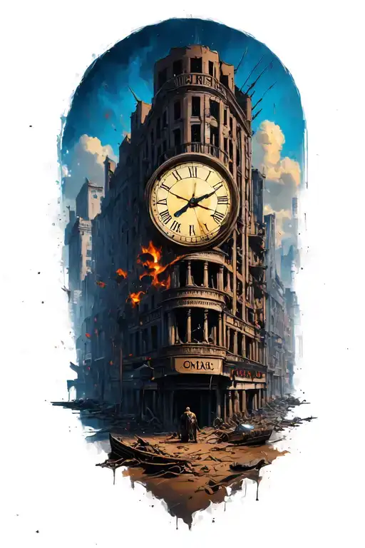 Monder City Ravaged By Time And In Rujn