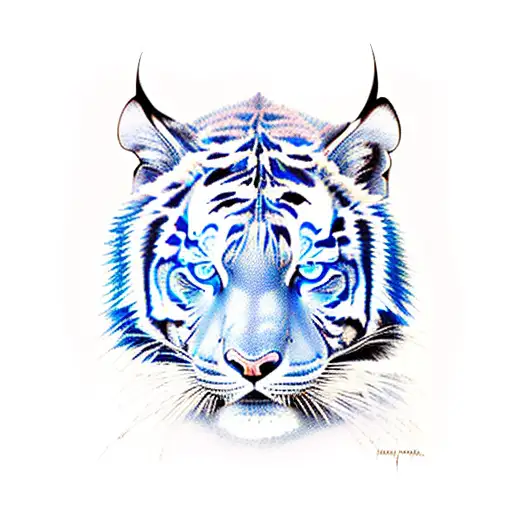 Blue-eyed Wild Tiger
