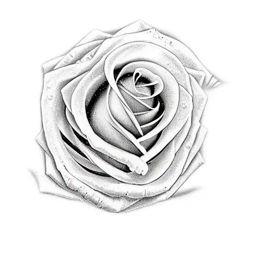 Wild Horse Red Rose Girl