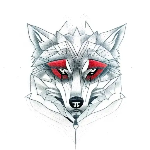 Red Riding Hood And Wolf