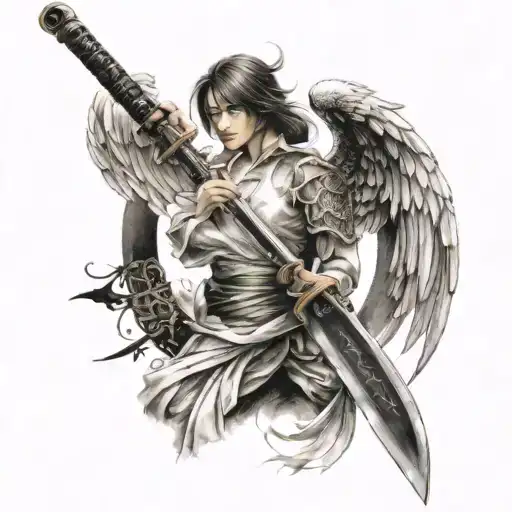 Angel Wings Katana