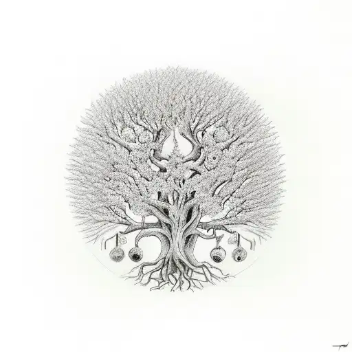 Tree Of Life Mit Geburtsdaten