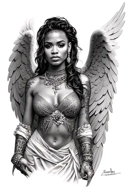 India Love Westbrook As A Angel From Hell