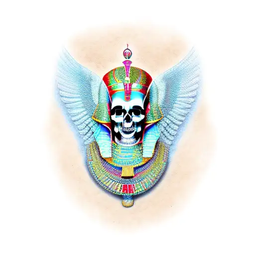 Skull Egyptian Style