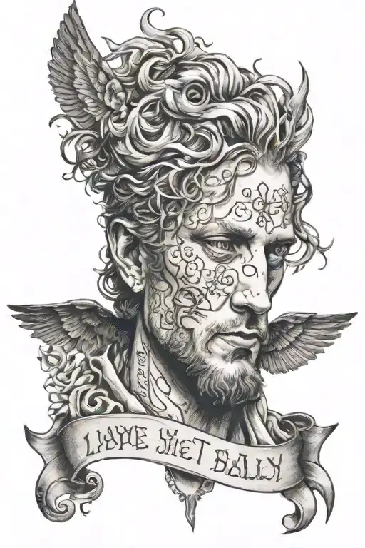 Layne Staley Tattoo Featuring Lyrics From Heaven Beside You