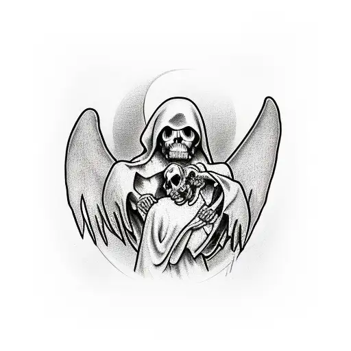Reaper Hugging Angel
