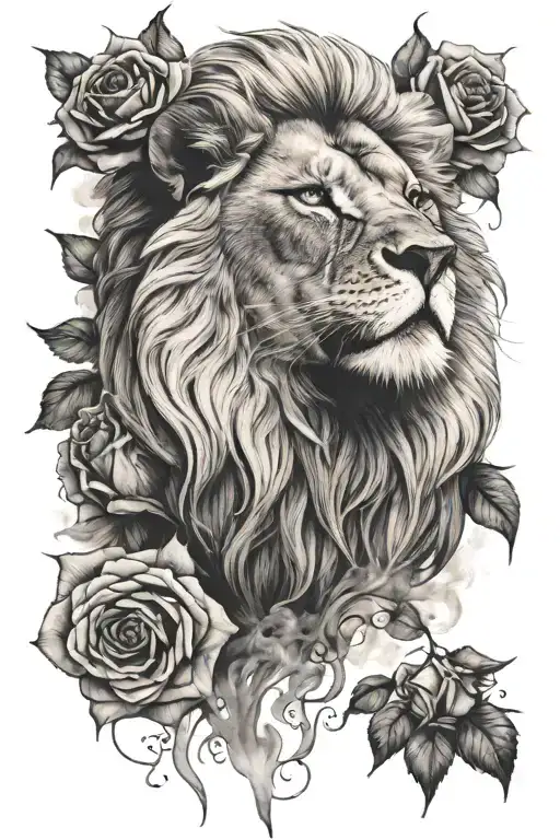 Lion Rose Smoke