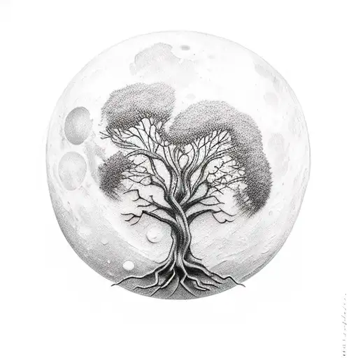 Moon Tree Of Life