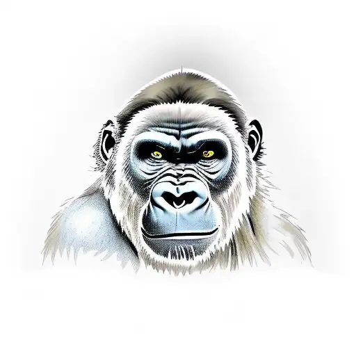 Evil Native American Gorilla