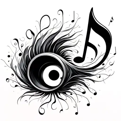 A Turbo Morphing Into A Music Note