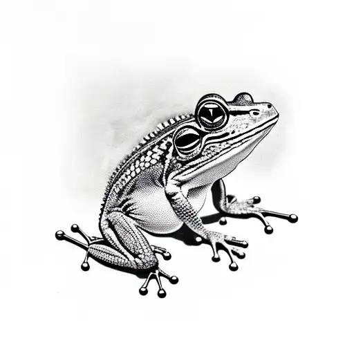 Lizard And Frog Collage Colorful