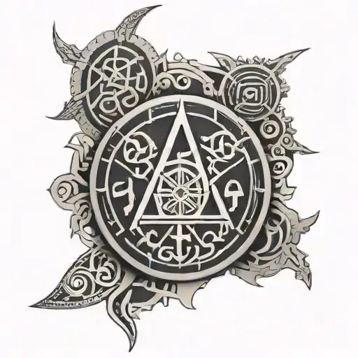 Hunab Ku Symbol Integrated