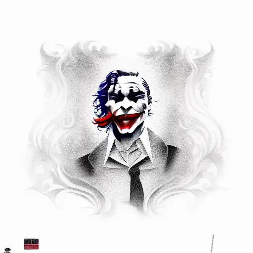 Joker With Bag Of Money