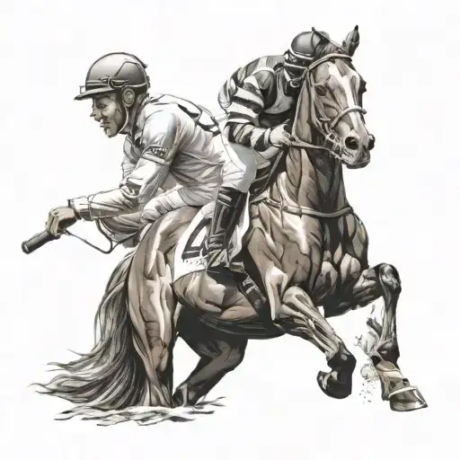 Let The Jockey Encourage The Horse
