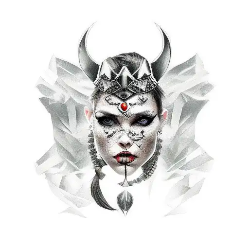 Warrior Woman Ms Ribbon