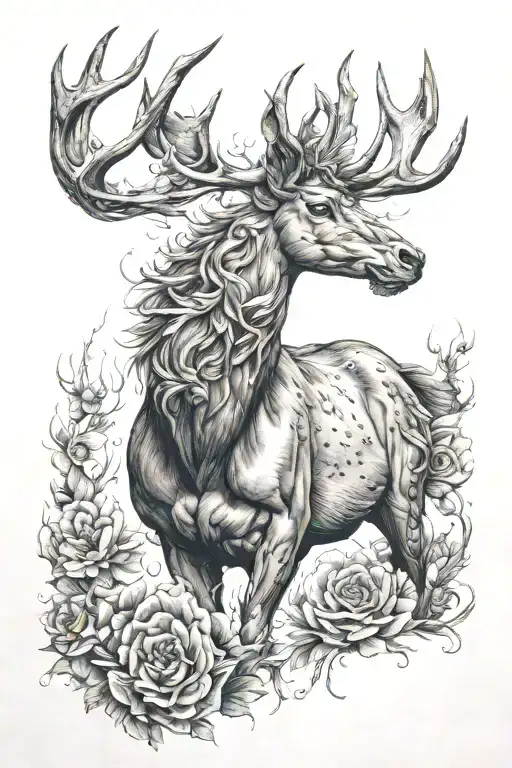 Deer Horse