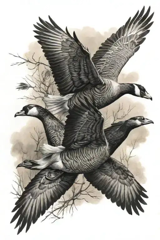 Geese Hunting