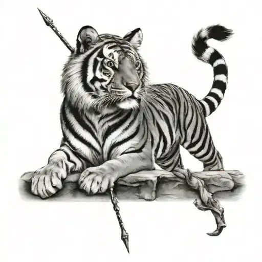Sagittarius And Tiger