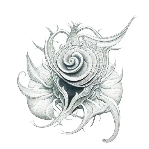 A Carnivorous Plant With Geometric Forms