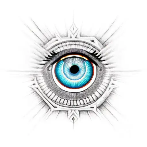 Egyptian Ankh Eye Of Horus Eye Of Ra