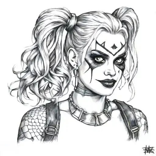 Harley Quinn Portrait