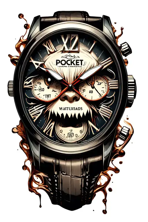 Poket Watch Face