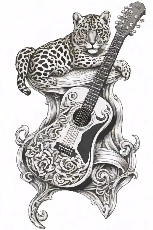 Guitar And Pantera Band