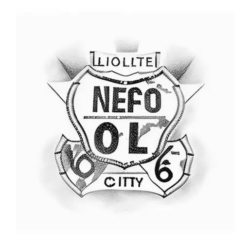 Los Angeles City Route 66 And New York