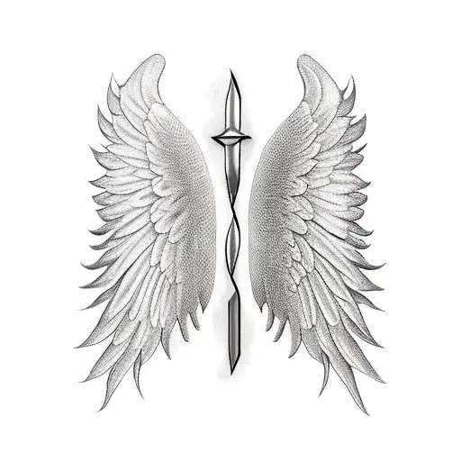 Two Wings With Angel
