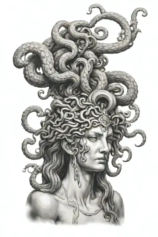 La Dea Medusa Greek Mythology