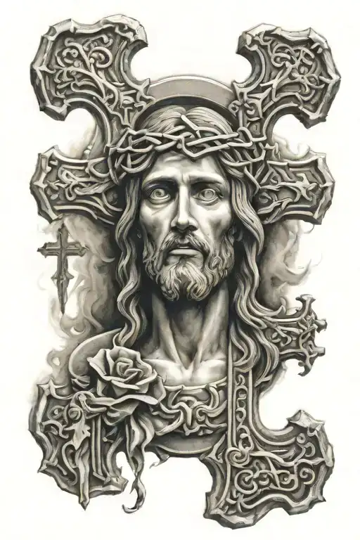 Crosses With Jesus Face Incorporated