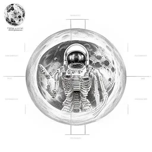 Portal On The Moon Shows Graveyard