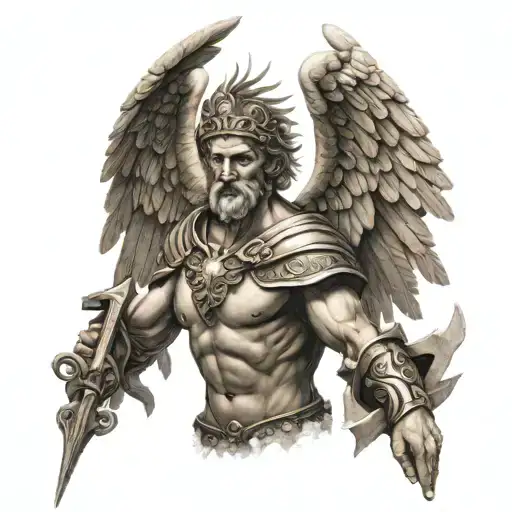 Greek Warrior Angel